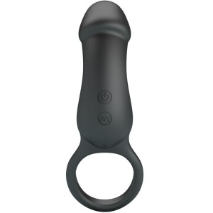 PRETTY LOVE - WARREN BLACK ANALRING  VIBRATOR